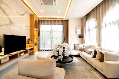 บ้านเดี่ยว เดอะ พาซิโอ พาร์ค กาญจนาภิเษก : Monsane Exclusive Villa Ratchapruek - Pinklao 4 bedrooms, for sale