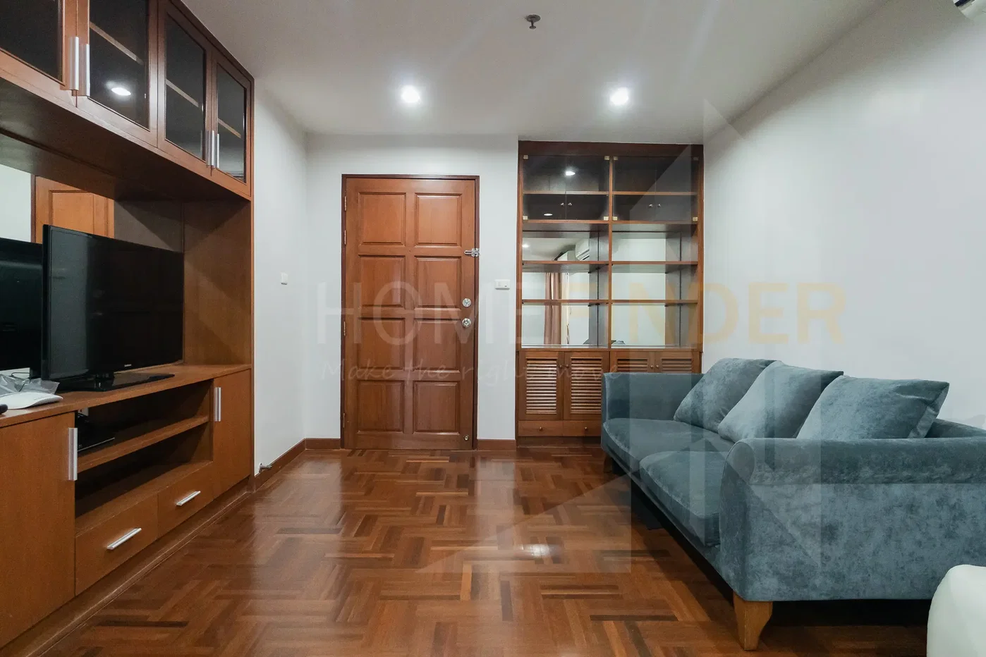 picture Baan Suanpetch condominium 2 bedrooms, for rent - 1/12