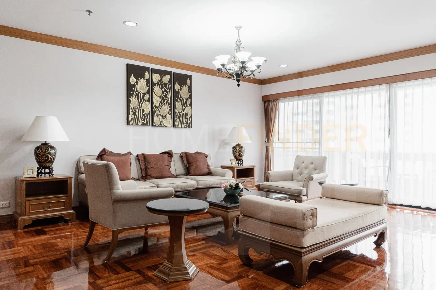 รูป Centre Point Residence Phromphong Bangkok 3 bedrooms, for rent - รูปที่ 2/12