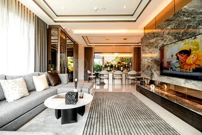 Houses for sale Samut Prakarn : Bangkok Boulevard Bangna KM.12 4 bedrooms, for sale