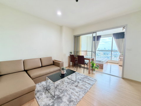 พร้อมให้เช่า❗️𝟏𝟕,𝟓𝟎𝟎 บาท 🏙️ "𝐑𝐡𝐲𝐭𝐡𝐦 รัชดา-ห้วยขวาง 🏙️  1 ห้องนอน 36 ตร.ม. ชั้น 31 คอนโด ติด MRT-ห้วยขวาง  [260146]