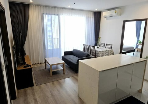 2 ห้องนอน | 2 ห้องน้ำ | BTS Udom Suk | 80 ตร.ม. | 55,000 บาท/เดือน | ชั้น 26 — Ideo Mobi Sukhumvit 66 กรุงเทพฯ
