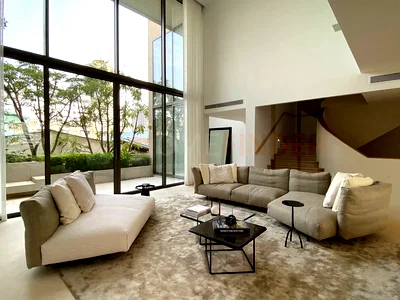 บ้านเดี่ยว สีลม สาธร : A luxurious modern minimalist-style 4 bedrooms, for sale