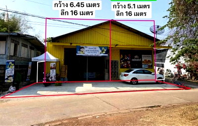 โรงงาน พิษณุโลก : ขายโกดัง60ตาราวา ติดตลาดสดอยู่ในอำเภอ