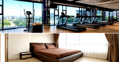 คอนโดให้เช่า : 1 ห้องนอน | 1 ห้องน้ำ | BTS Udom Suk | 31 ตร.ม. | 12,000 บาท/เดือน | ชั้น 12 — The Sky Sukhumvit กรุงเทพฯ