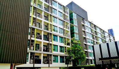 Condos for rent : 1Bed | 1Bath | BTS On Nut | 31sqm | THB 15,000/mo | Fl.3 — Niche Mono Sukhumvit 50 Bangkok