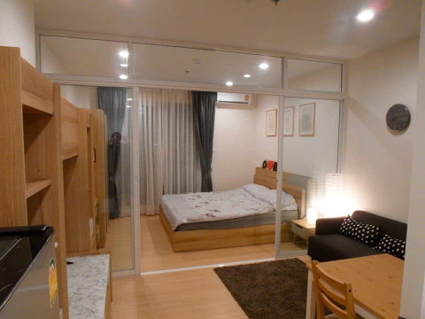 🔥 Condo For Rent! Supalai Lite Ratchada - Naradhiwas - Sathon [P-56492] 1 Bed 12A Fl. City View | Line@easythaihome 085-592-2897