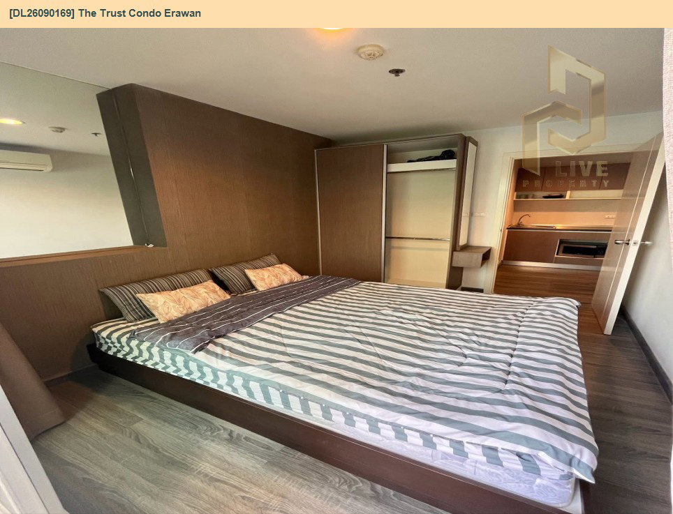 รูป DL26090169 ให้เช่าคอนโด เดอะ ทรัสต์ คอนโด @บีทีเอส เอราวัณ (The Trust Condo @BTS Erawan) ใกล้ BTS ช้างเอราวัณ พร้อมเข้าอยู่ โทรด่วน 0614453194 LineID @952jdxxk - รูปที่ 2/7