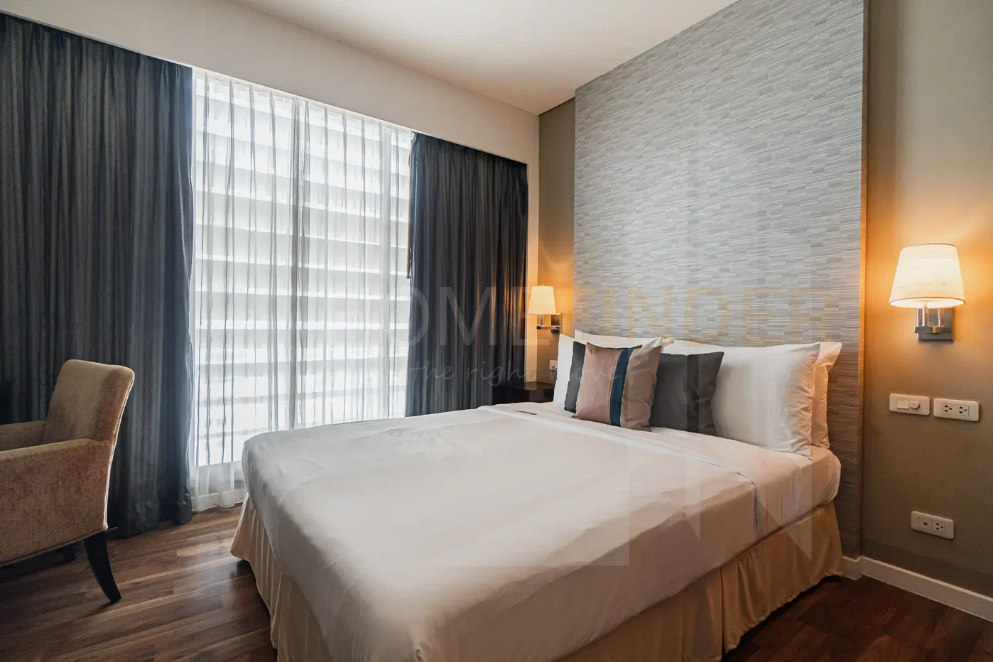 รูป Bangna Pride Hotel & Residence 1 bedroom, for rent - รูปที่ 5/8