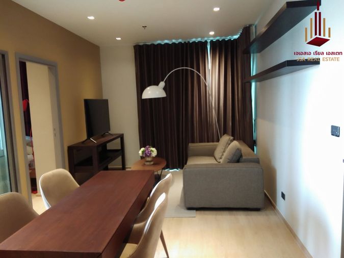 2-bed condo for rent, 47 sqm, Whizdom Station Ratchada - Thapra