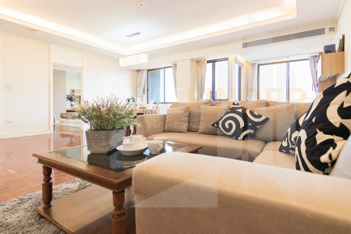 รูป Ploenruedee Residence 2 bedrooms, for rent - รูปที่ 1/13