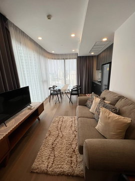 Ashton Chula Silom【𝐑𝐄𝐍𝐓】🔥The interior features a modern, elegant design with furniture that perfectly complements.🔥 Contact Line ID: @hacondo