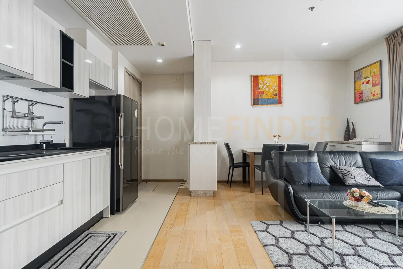 รูป HQ Thonglor by Sansiri 2 bedrooms, for rent - รูปที่ 3/11