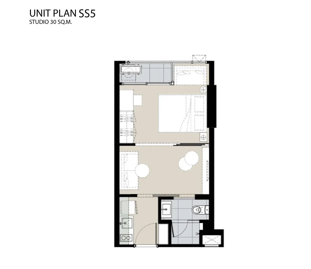 รูป MARU LADPRAO 15 1 bedroom, for sale - รูปที่ 3/3