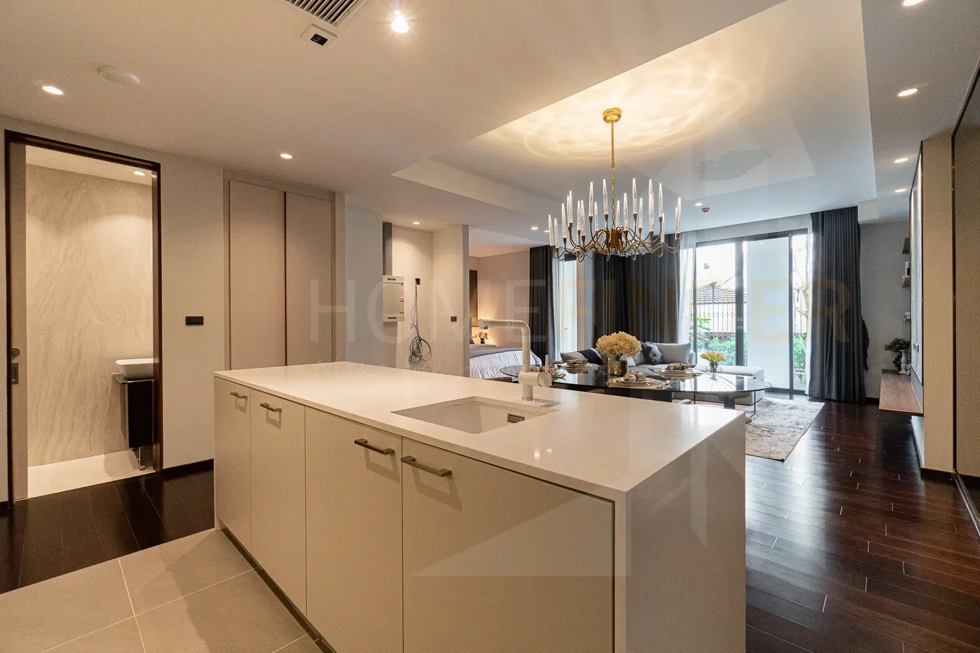 รูป La Citta Delre Thonglor 16 HF-7358 1 bedroom, for sale - รูปที่ 4/18