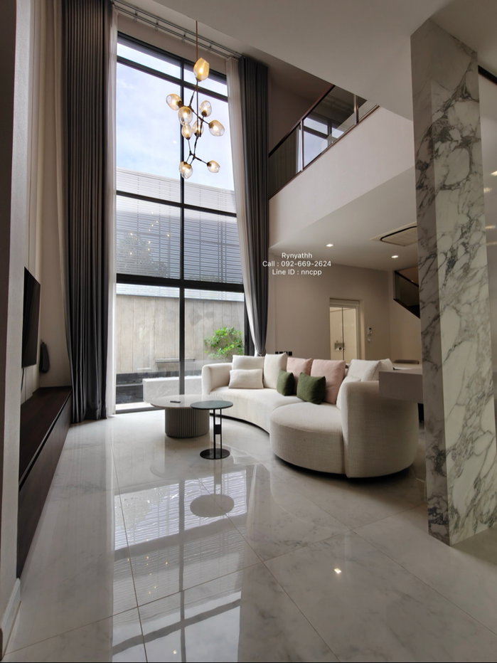รูป ให้เช่า บ้านเดี่ยว 3 ชั้น+ลิฟต์ The Gentry Sukhumvit101 | 465ตรม. 4นอน +1 แม่บ้าน แปลงมุม ติดสวน เฟอร์ครบ พร้อมเข้าอยู่ได้เลย  - รูปที่ 3/10