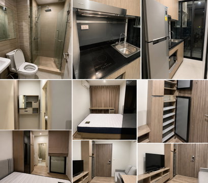 1 ห้องนอน | 1 ห้องน้ำ | BTS Bang Chak | 28 ตร.ม. | 10,000 บาท/เดือน | ชั้น 28 — Niche Mono Sukhumvit-Bearing กรุงเทพฯ