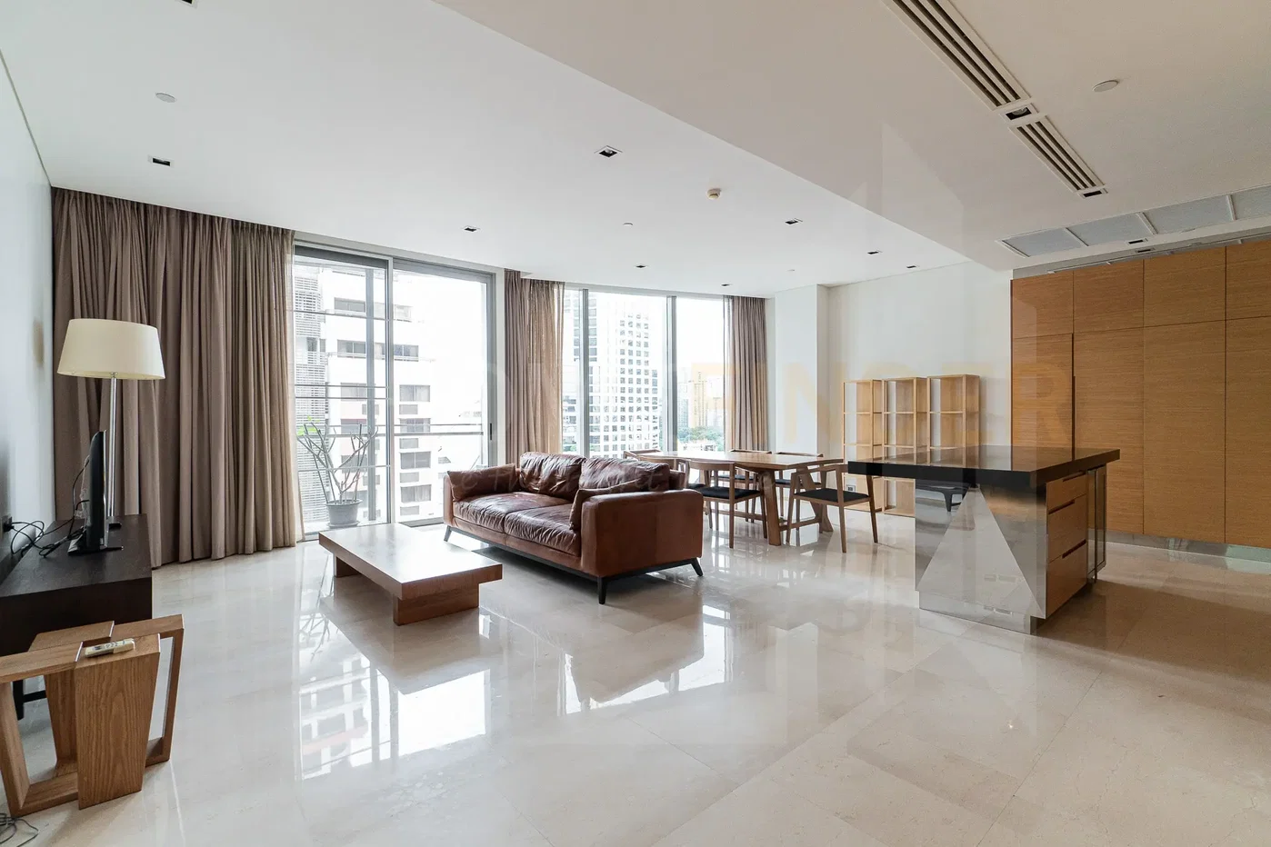 รูป Saladaeng Residences 2 bedrooms, for rent - รูปที่ 1/11