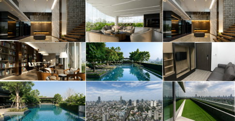 1Bed | 1Bath | MRT Hua Lamphong | 45sqm | THB 32,000/mo | Fl.32 — The Room Rama 4 Bangkok