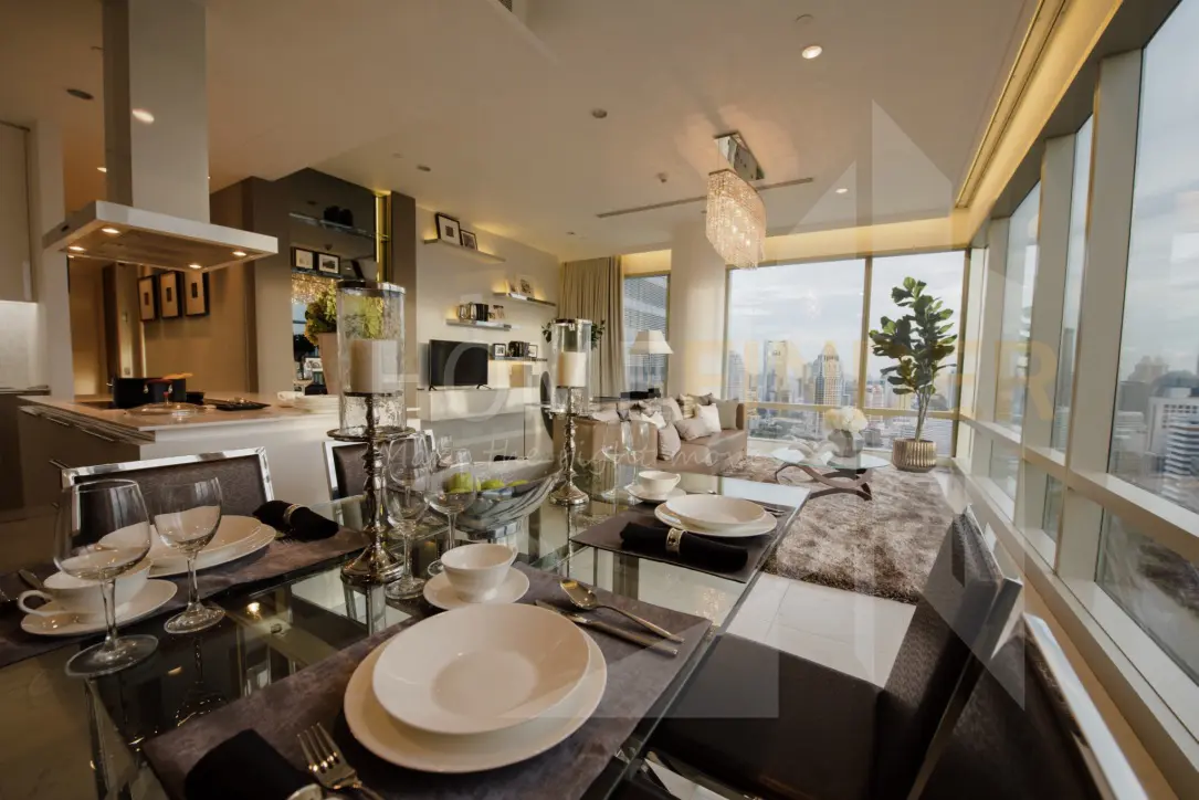 รูป 185 Rajadamri 2 bedrooms, for rent - รูปที่ 10/15