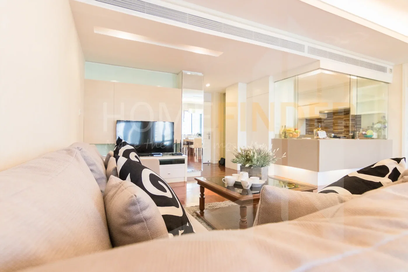 รูป Ploenruedee Residence 2 bedrooms, for rent - รูปที่ 2/13