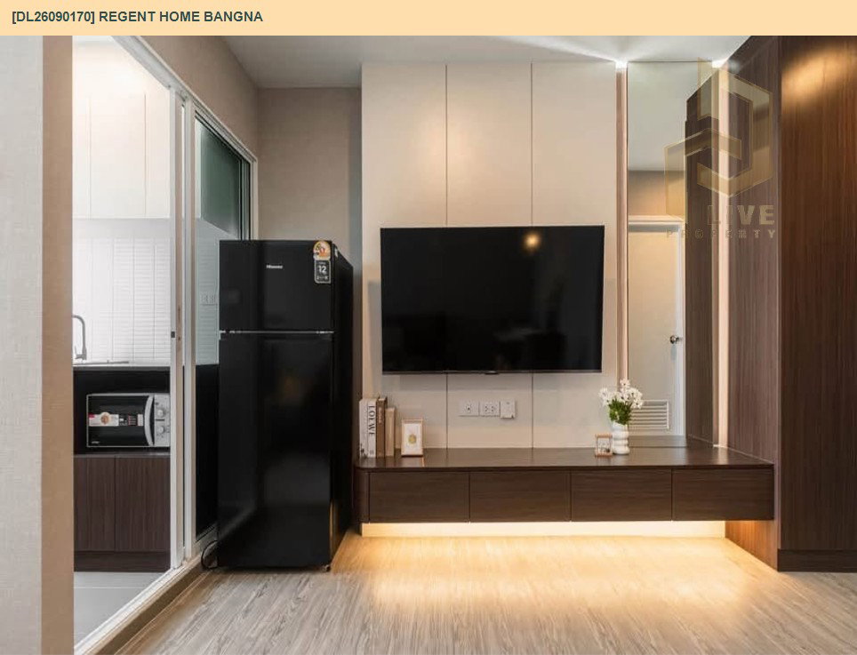 รูป DL26090170 ให้เช่าคอนโด รีเจ้นท์ โฮม บางนา (Regent home bangna) ใกล้ BTS บางนา พร้อมเข้าอยู่ โทรด่วน 0638692663 LineID @952jdxxk - รูปที่ 5/11