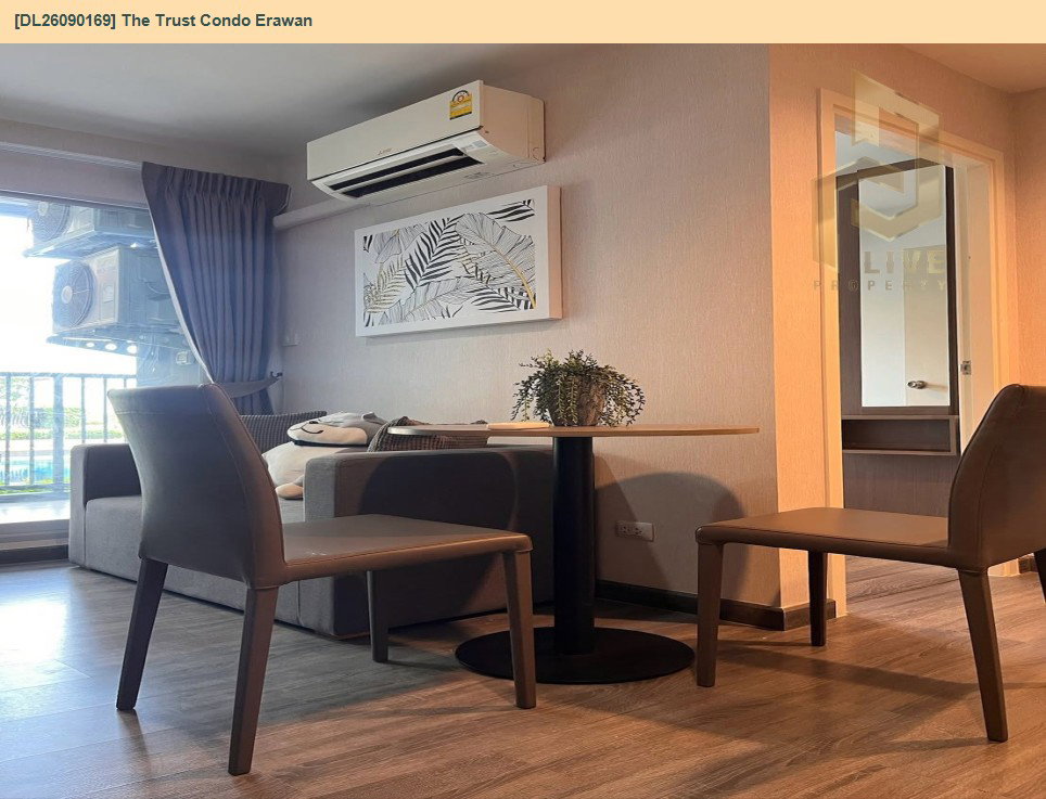 รูป DL26090169 ให้เช่าคอนโด เดอะ ทรัสต์ คอนโด @บีทีเอส เอราวัณ (The Trust Condo @BTS Erawan) ใกล้ BTS ช้างเอราวัณ พร้อมเข้าอยู่ โทรด่วน 0614453194 LineID @952jdxxk - รูปที่ 5/7