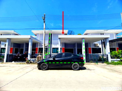 TOWN HOUSE 20.6 Sq.w. Pluak Daeng Rayong for 962,000