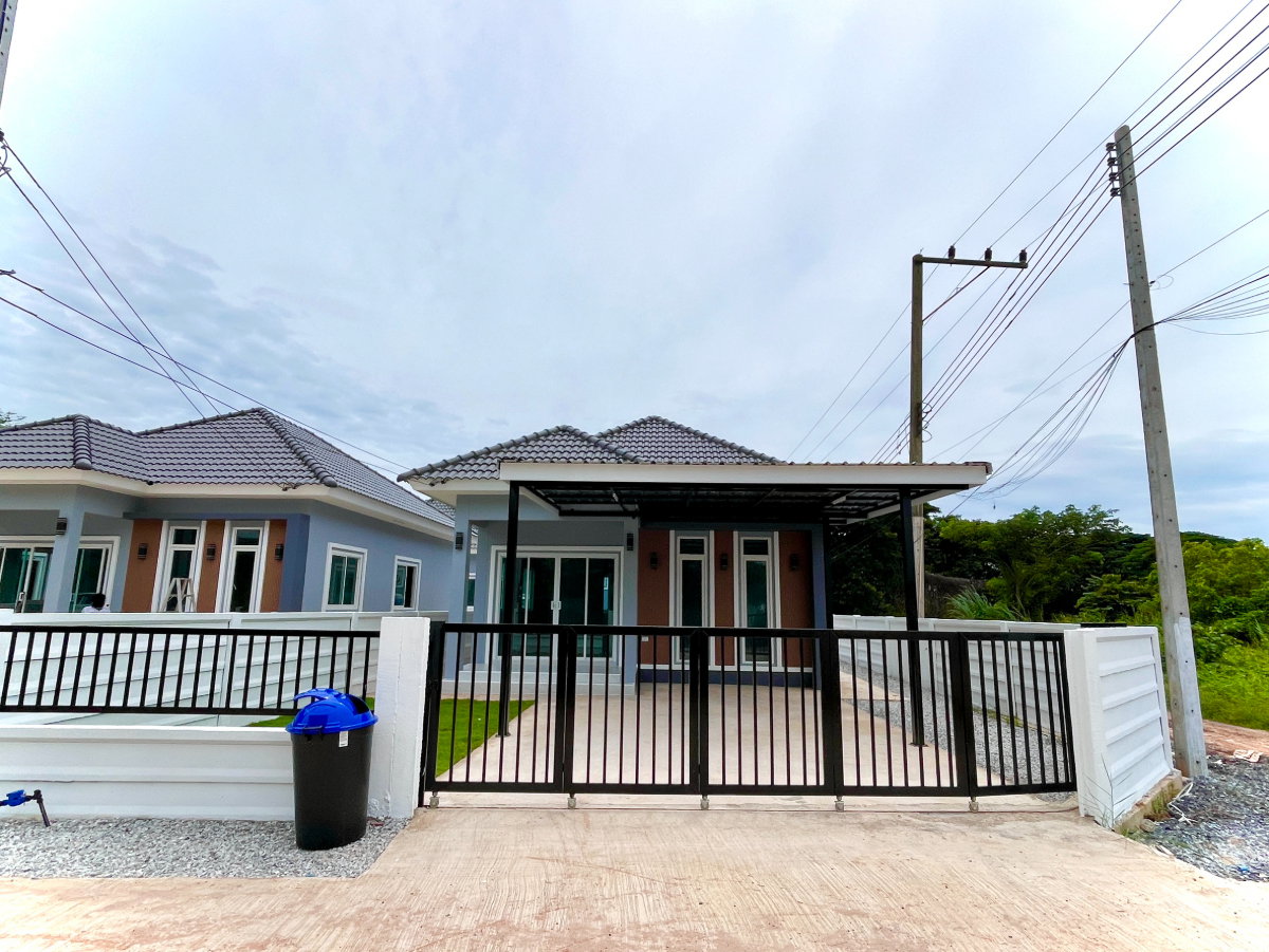รูป ขายบ้านใหม่ในโครงการ พิกัดหน้าค่าย ร.8 ใกล้สนามบินขอนแก่น - รูปที่ 1/18