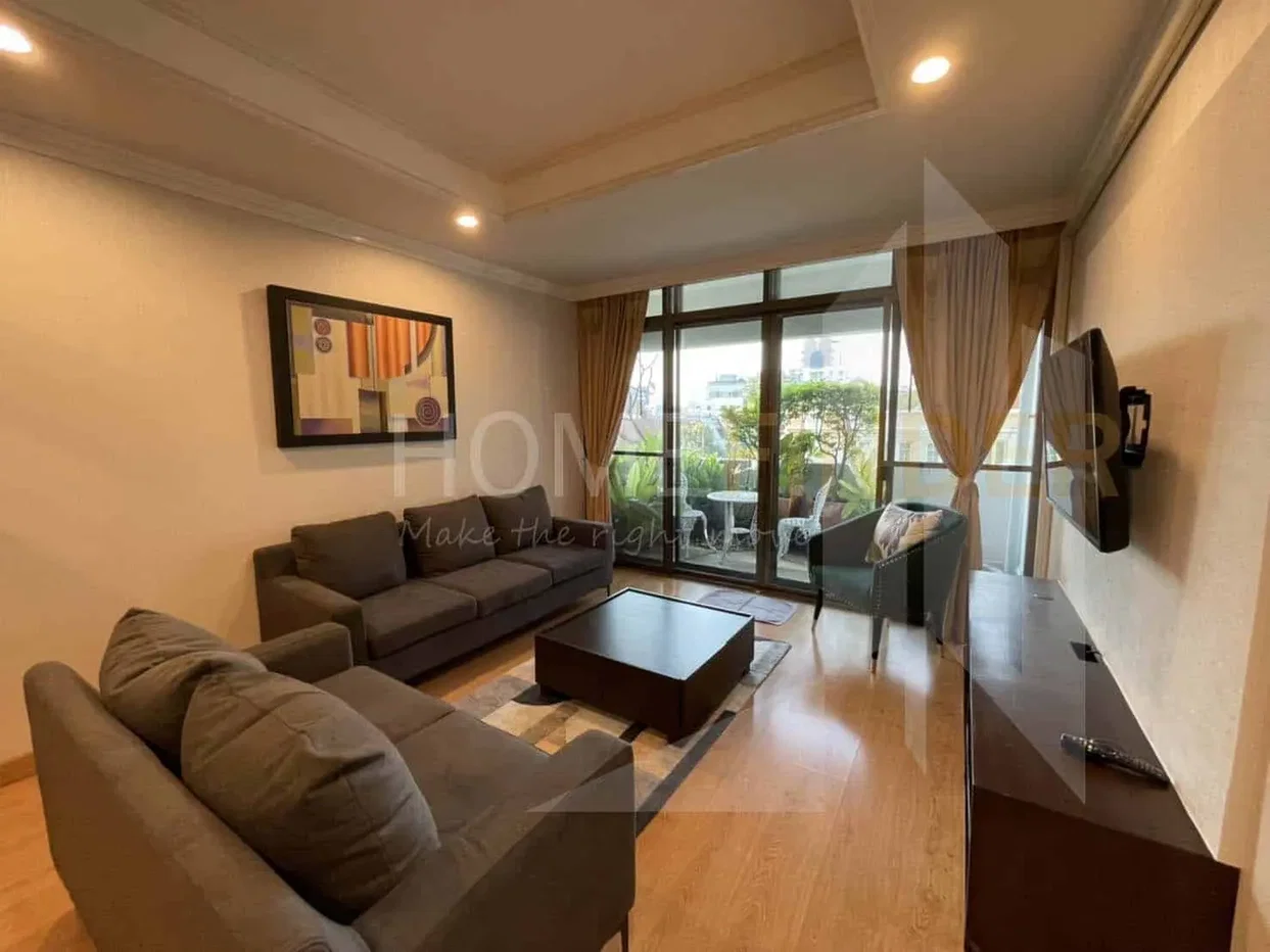 รูป Ruamrudee Garden House 3 bedrooms, for rent - รูปที่ 1/7