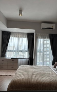สตูดิโอ | 1 ห้องน้ำ | MRT Phra Ram 9 | 27 ตร.ม. | 18,000 บาท/เดือน | ชั้น 29 — Ideo Rama 9 - Asoke กรุงเทพฯ