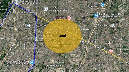 รูป ขายที่ดินเปล่า หน้ากว้าง ลาดพร้าว ซอย 60 ใกล้ MRT โชคชัย 4 - รูปที่ 4/4
