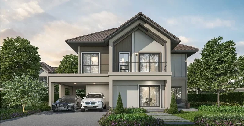 ขายบ้านเดี่ยว : Pave Rangsit - Vibhavadi 4 bedrooms, for sale