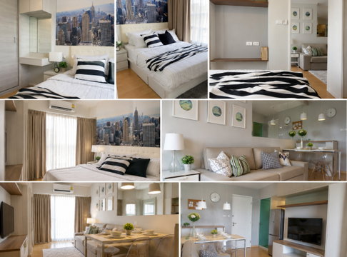 1 ห้องนอน | 1 ห้องน้ำ | ARL Hua Mak | 28 ตร.ม. | 14,000 บาท/เดือน | ชั้น 23 — Lumpini Place Srinakarin กรุงเทพฯ