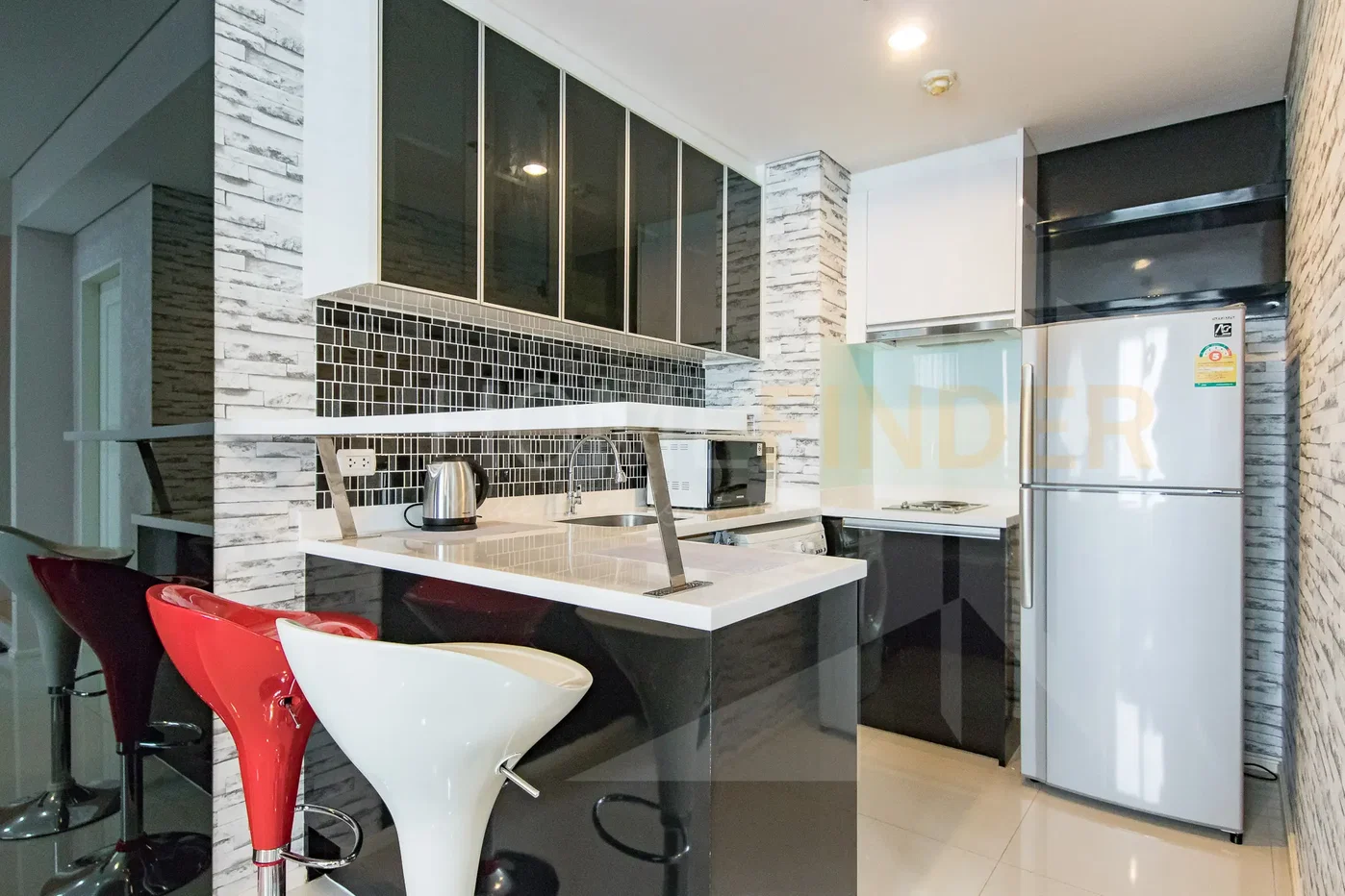 รูป Villa Asoke 1 bedroom, for rent - รูปที่ 23/33