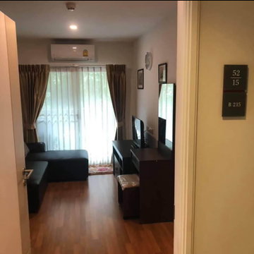 1Bed | 1Bath | BTS Udom Suk | 26sqm | THB 8,500/mo | Fl.2 — Lumpini Place Bangna Km.3 Bangkok
