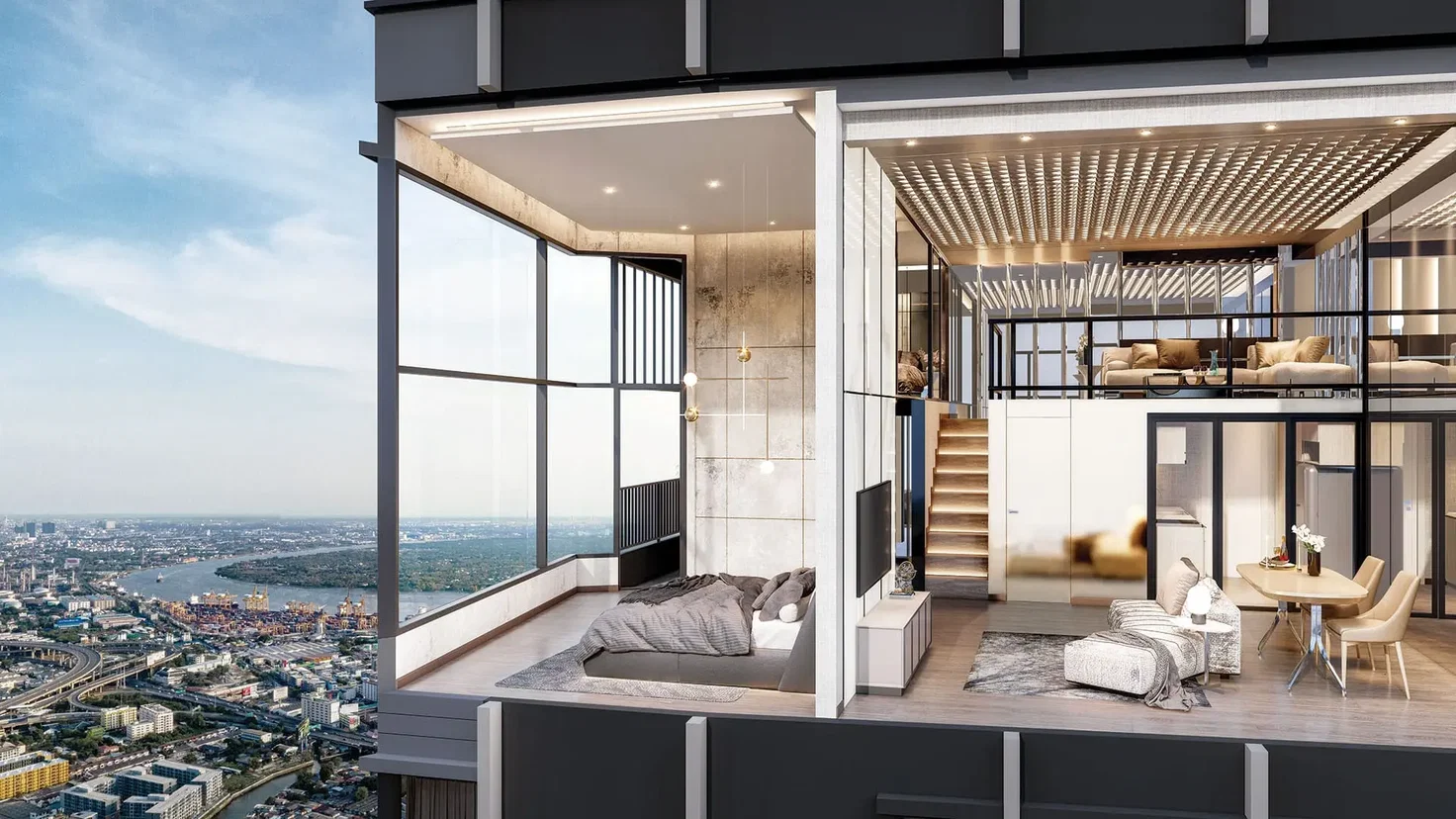 รูป Knights Bridge Space Sukhumvit - Rama 4 1 bedroom, for sale - รูปที่ 3/7