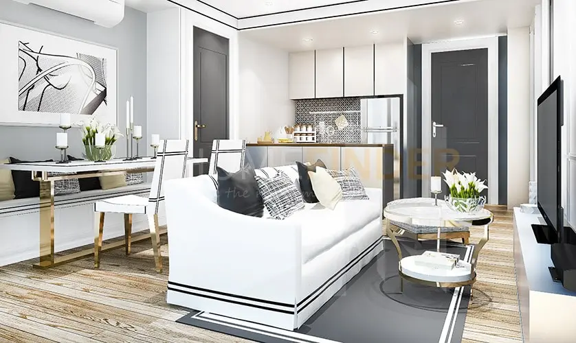 รูป Maestro 01 Sathorn-Yenakat 2 bedrooms, for sale - รูปที่ 2/5