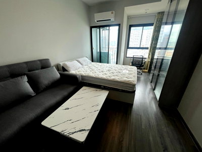 Condos for sale : 🔥Hot deal🔥 For Sale : IDEO Ramkhamhaeng–Lamsali Station —studio room, brand-new, fully furnished, near MRT Lamsali
