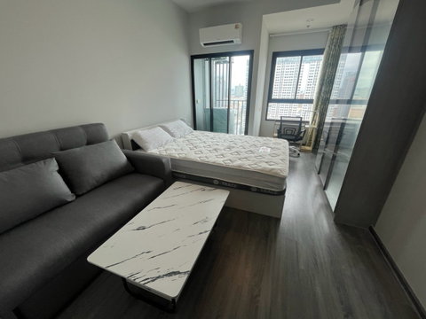 🔥Hot deal🔥 For Sale : IDEO Ramkhamhaeng–Lamsali Station —studio room, brand-new, fully furnished, near MRT Lamsali