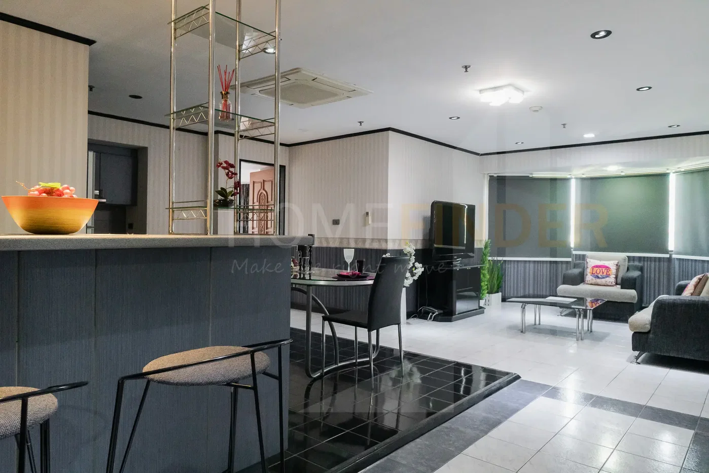 picture Baan Suanpetch condominium 2 bedrooms, for rent - 4/16
