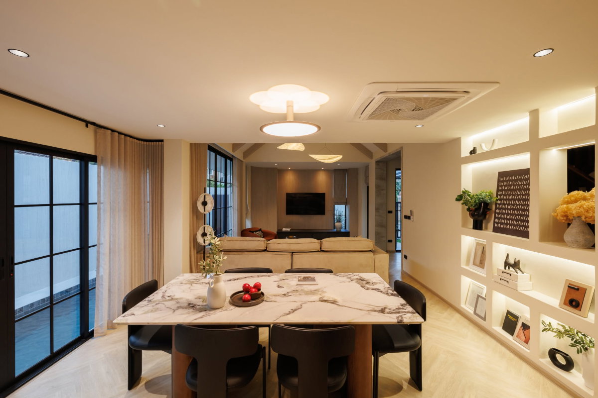 รูป 🏡 ให้เช่าบ้านเดี่ยวหรู Pool Villa – พฤกษาทอง ทำเลสันผีเสื้อ - รูปที่ 33/51
