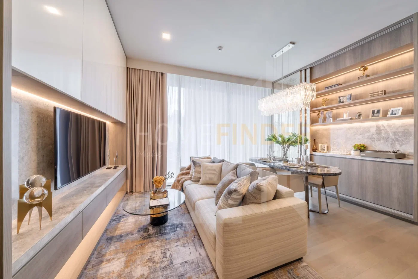รูป CELES Asoke 2 bedrooms, for sale - รูปที่ 4/5