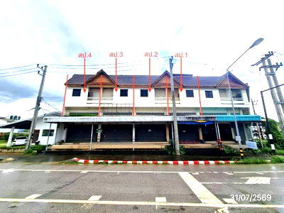SHOP HOUSE 57 Sq.w. Pa Daet Chiang Rai for 4.3M