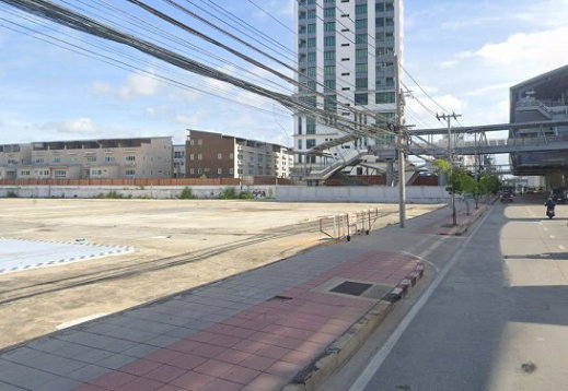 รูป ขายที่ดินเปล่า ถนนศรีนครินทร์ ติด Seacon Square ศรีนครินทร์ - รูปที่ 3/4