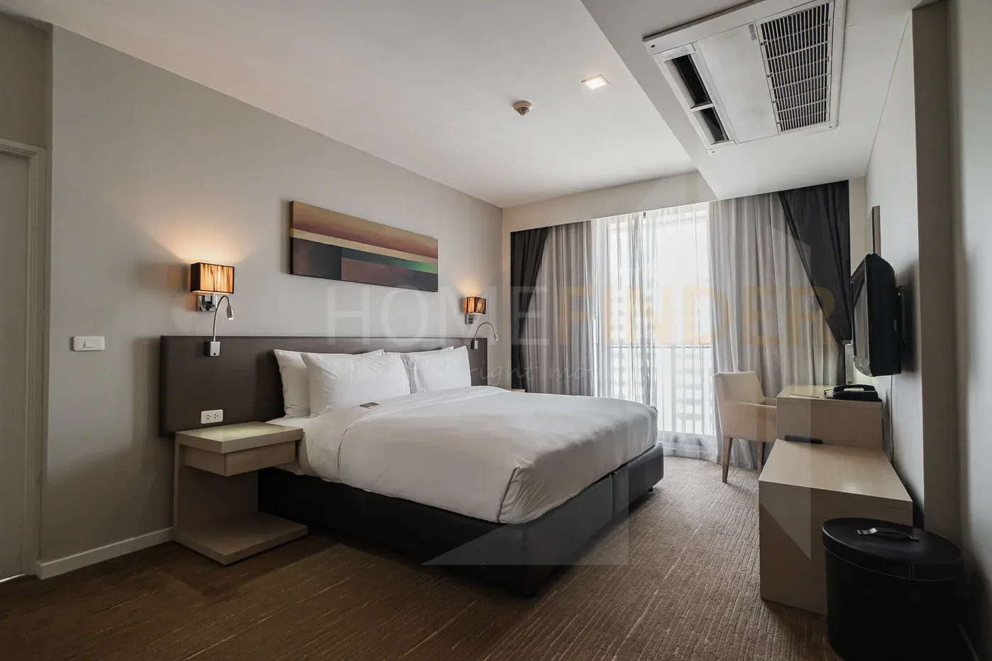 รูป Bangna Pride Hotel & Residence 1 bedroom, for rent - รูปที่ 4/6
