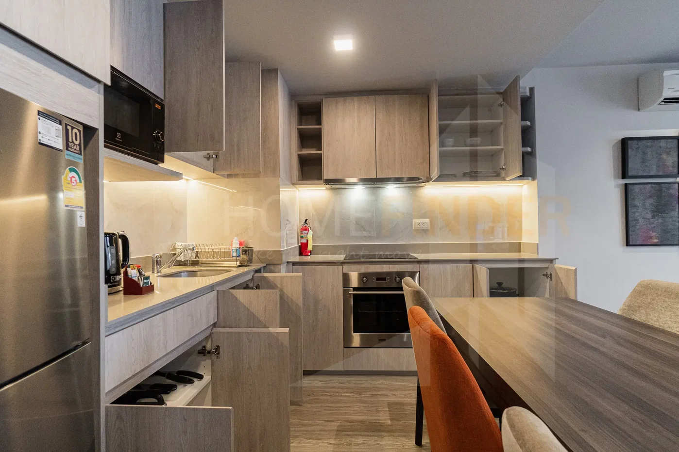 รูป Somerset Rama 9 Bangkok 2 bedrooms, for rent - รูปที่ 2/7