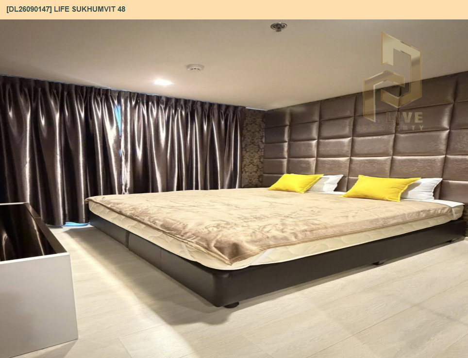 รูป DL26090147 ให้เช่าคอนโด ไลฟ์ สุขุมวิท 48 (Life Sukhumvit 48) ใกล้ BTS พระโขนง พร้อมเข้าอยู่ โทรด่วน 0653619502 LineID @952jdxxk - รูปที่ 3/5
