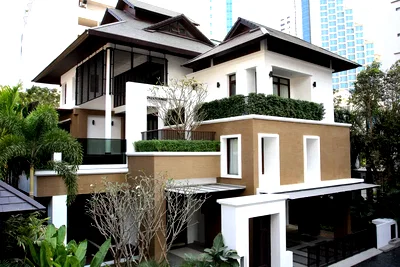 Houses for rent Srinakharinwirot University Prasanmit Campus : Baan Sukhumvit 18 - 4 Bedrooms, Private Pool in Sukhumvit, Bangkok 4 bedrooms, for rent