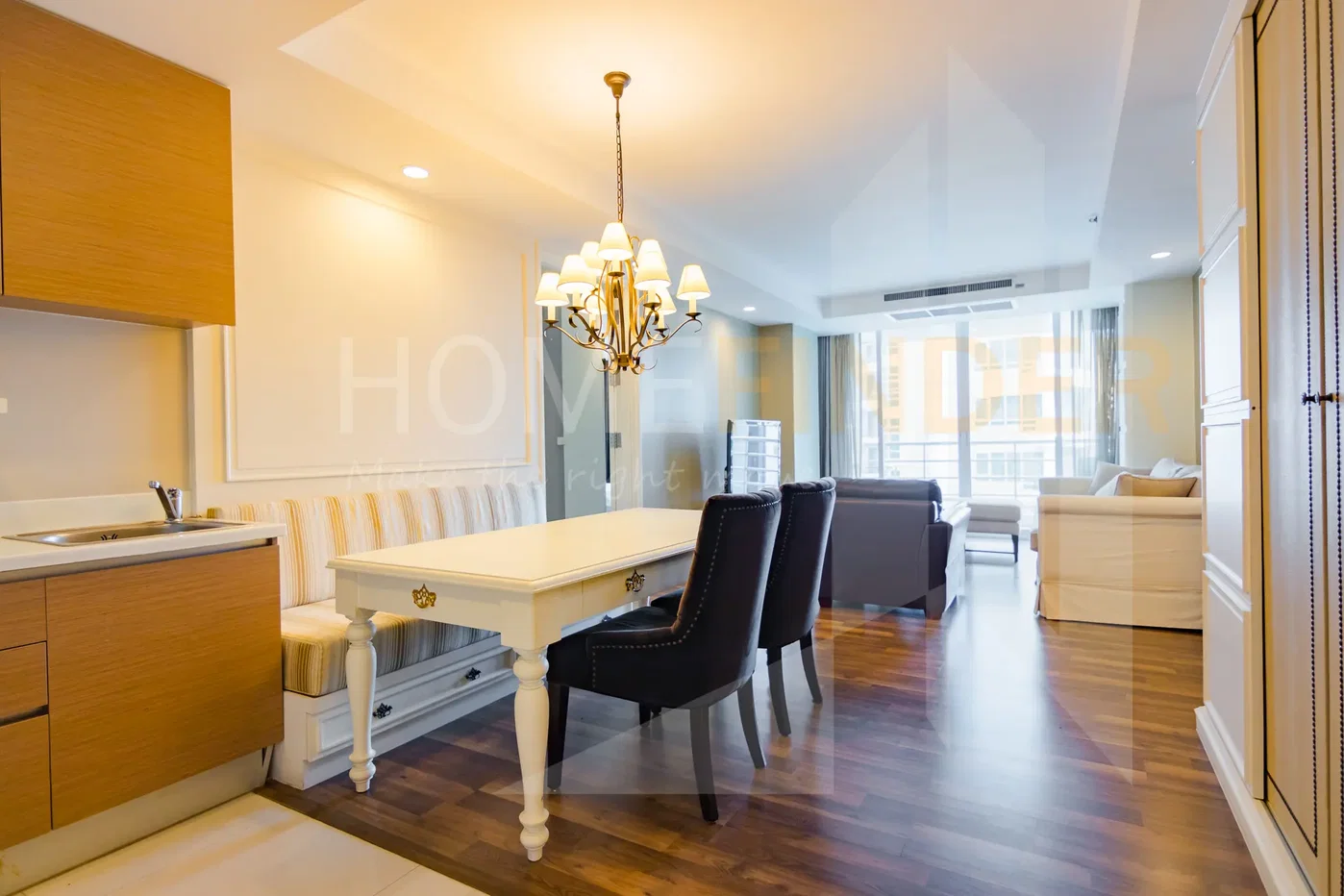 รูป The Rajdamri Residence 1 bedroom, for rent - รูปที่ 2/19